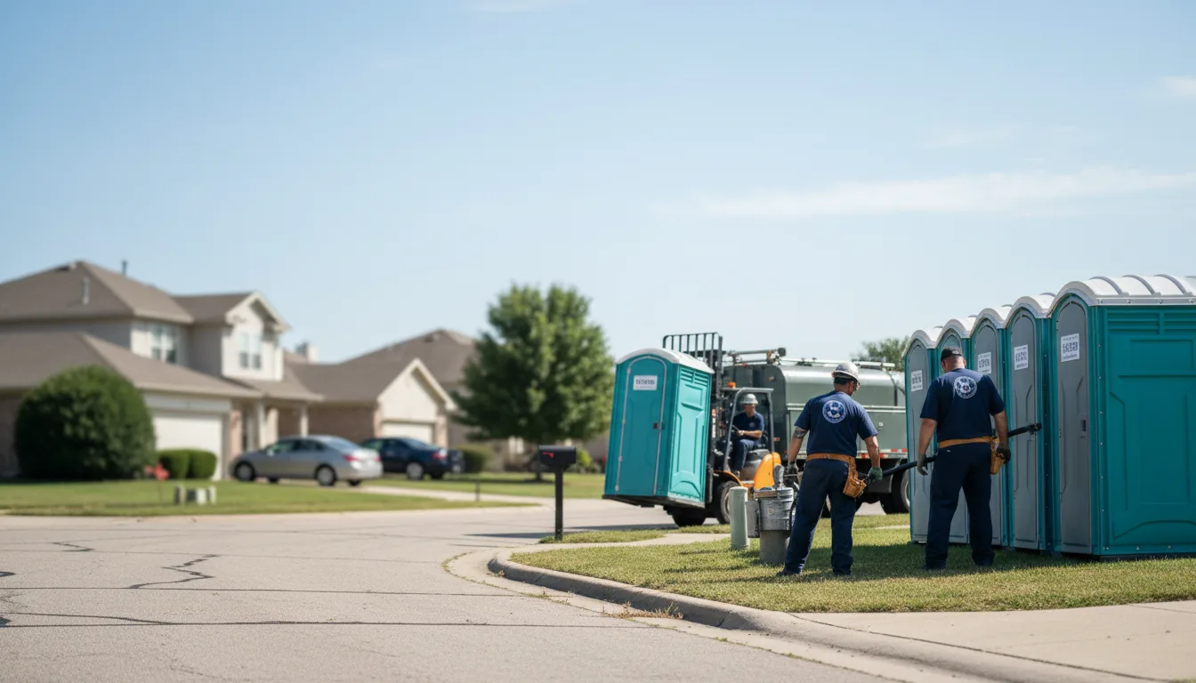 Porta Potty Rental in Blue Island, IL near me